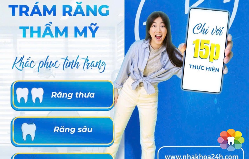 Phục hồi răng gãy, sứt mẻ